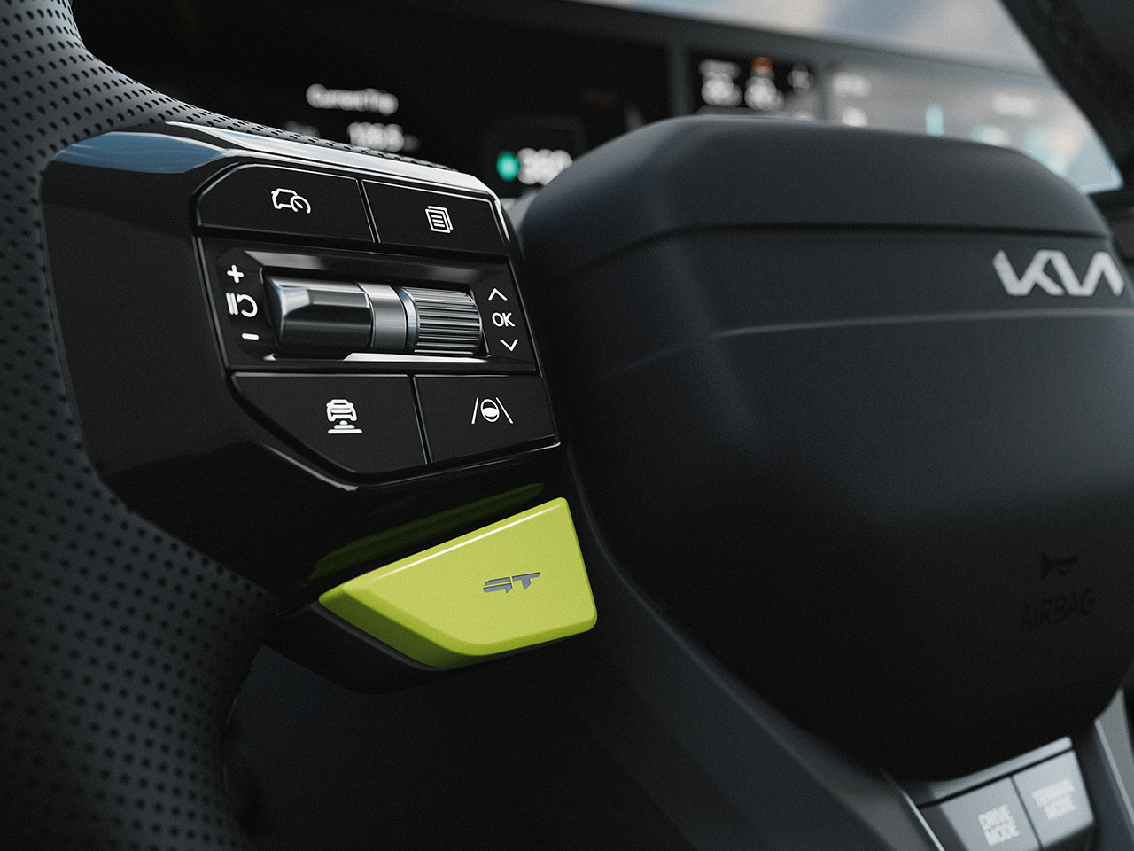 EV9 GT frint digital light pattern